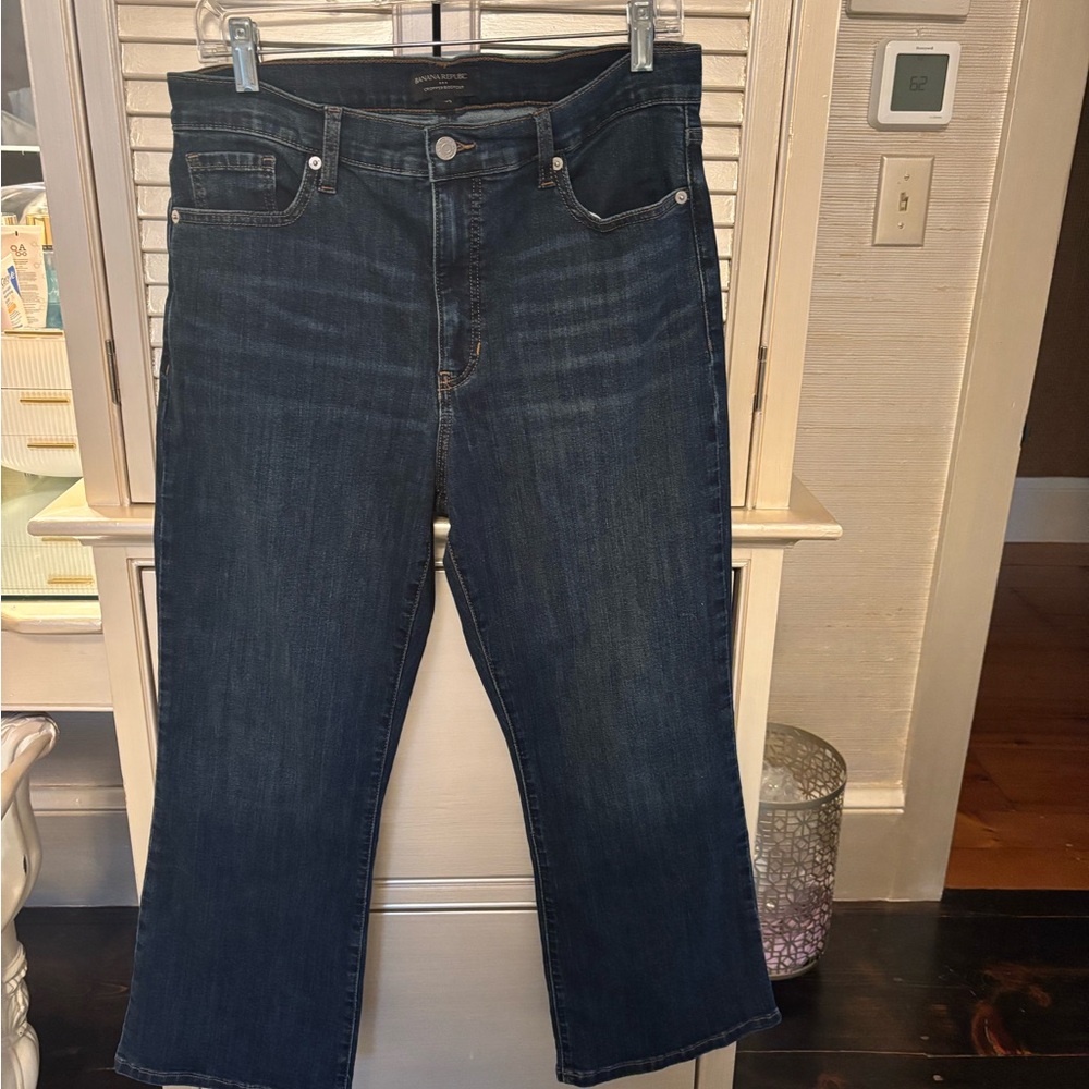 Banana Republic Dark Boot Cut Jeans size 12